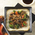 Hoisin Orange Pork Asian Vegetable