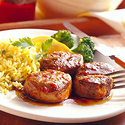 Spicy Pepper-Glazed Pork Medallions